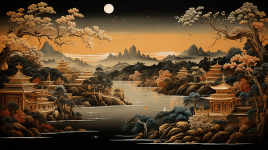 黄昏与爱情：情定日落桥剧照中的温柔色调